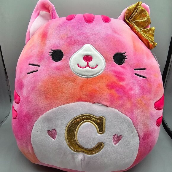 Squishmallows Other - "C" is for Pink Cat Squishmallow